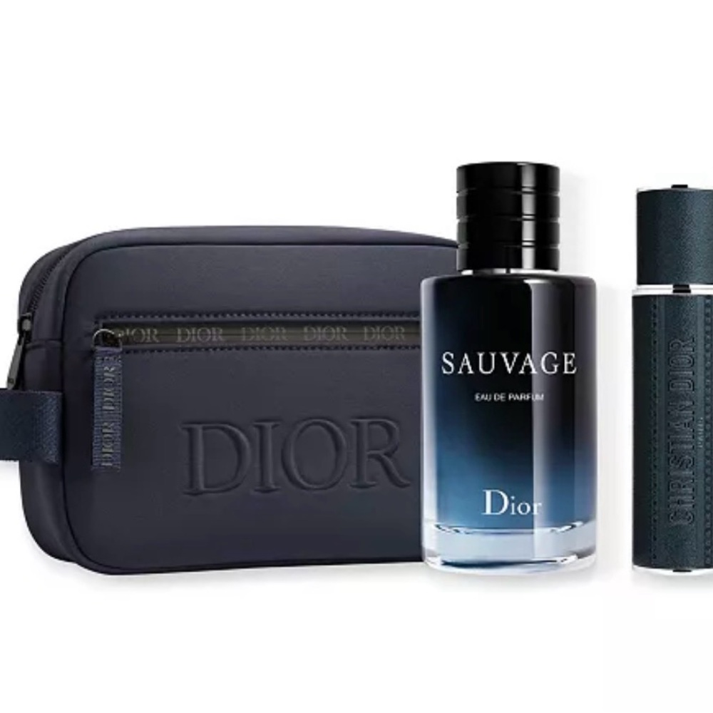Dior Men's Navy Toiletry Bag